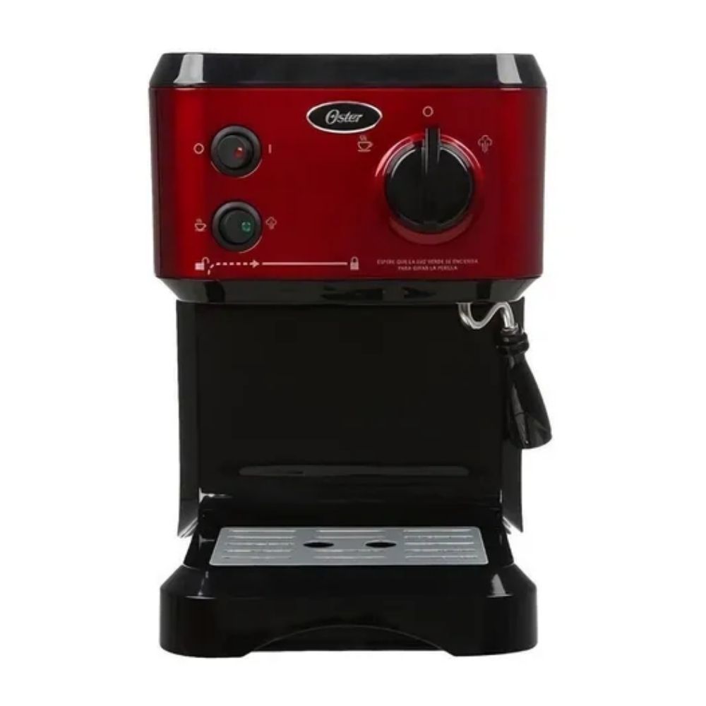 Cafetera Oster Espresso Ecmp65r 19 Bares, Dual, Roja – Casa Belgrano