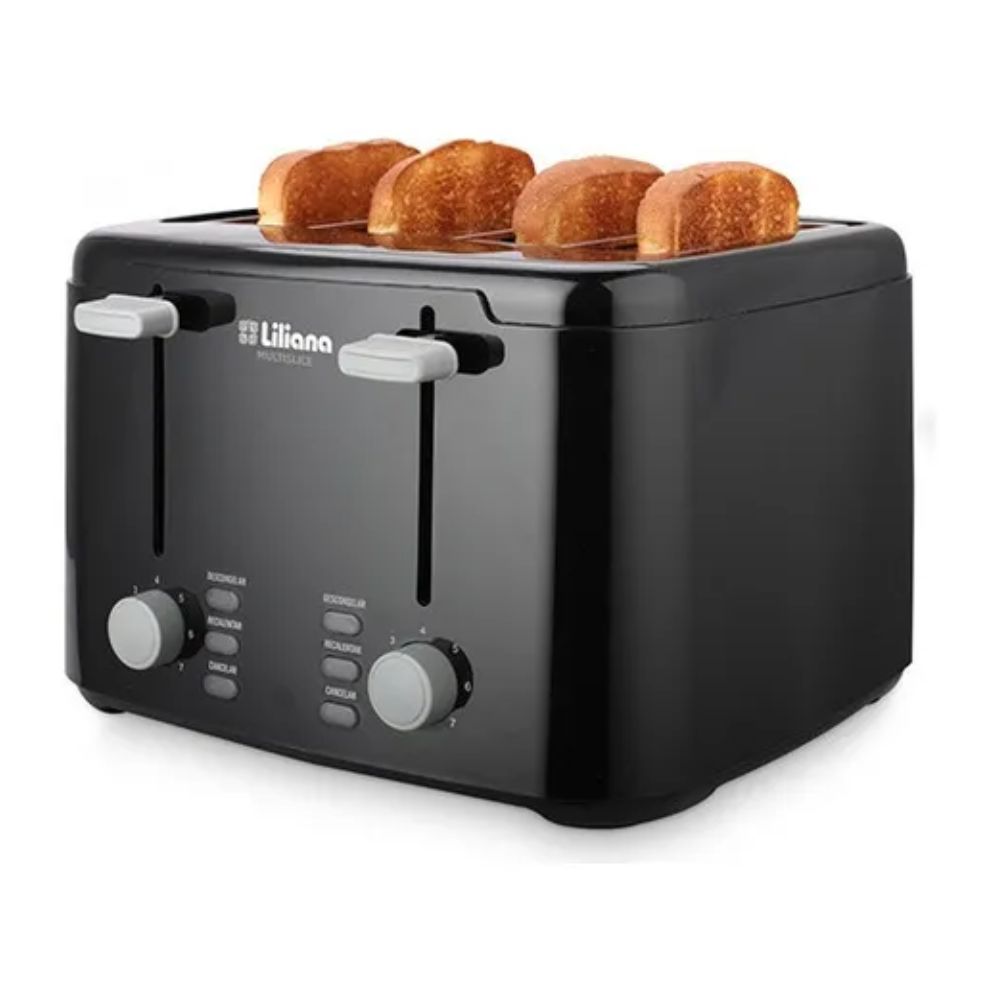 Tostadora Liliana At924 7 niveles 1750w 4 rebanadas negra